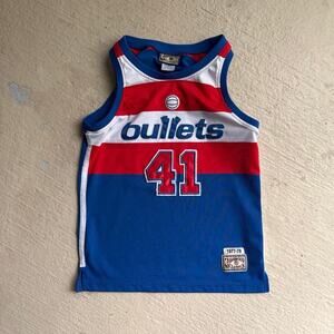 Washington Bullets Wes Unseld 77-78 Throwback Men's S Basketball Jersey